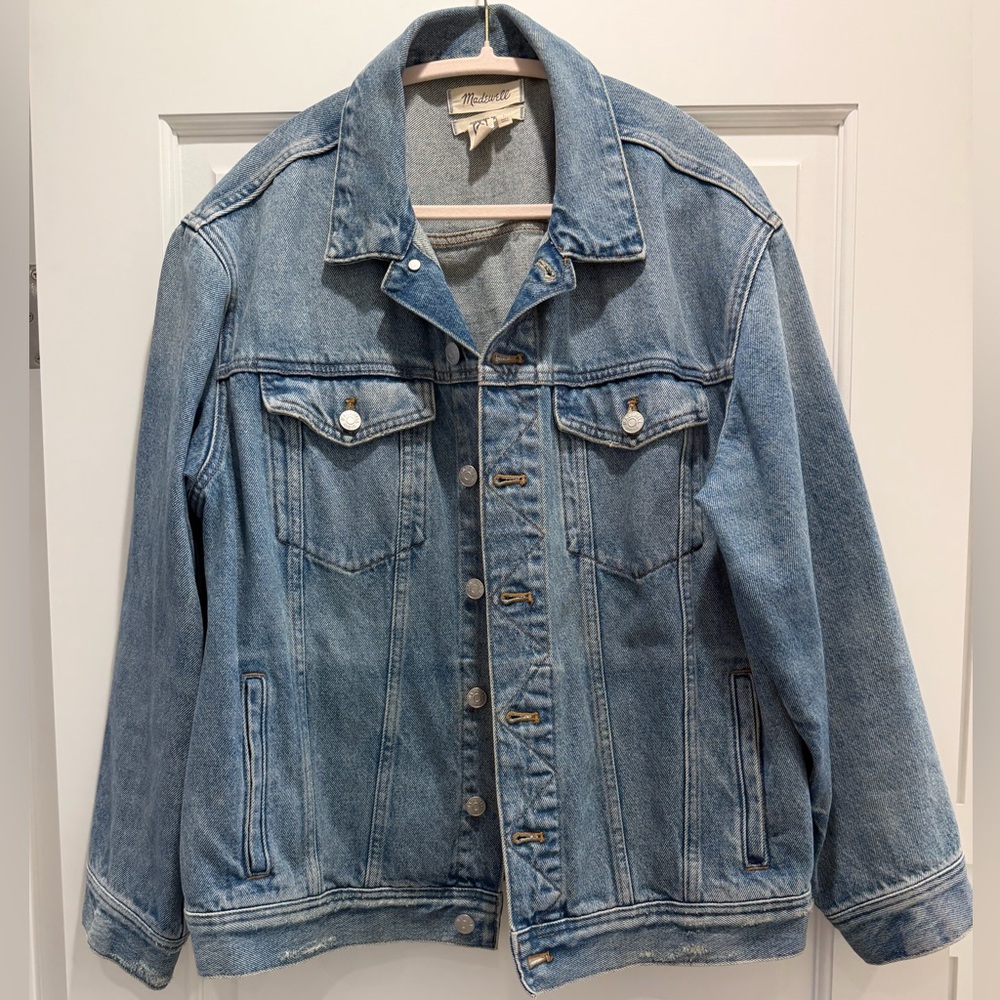 Madewell - Oversized Denim Jacket - Size Large